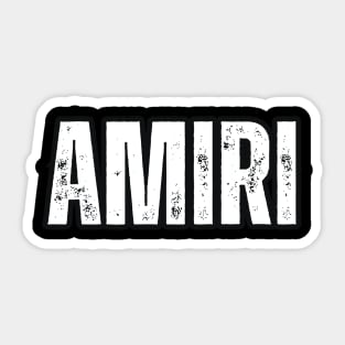 Amiri Name Gift Birthday Holiday Anniversary Sticker